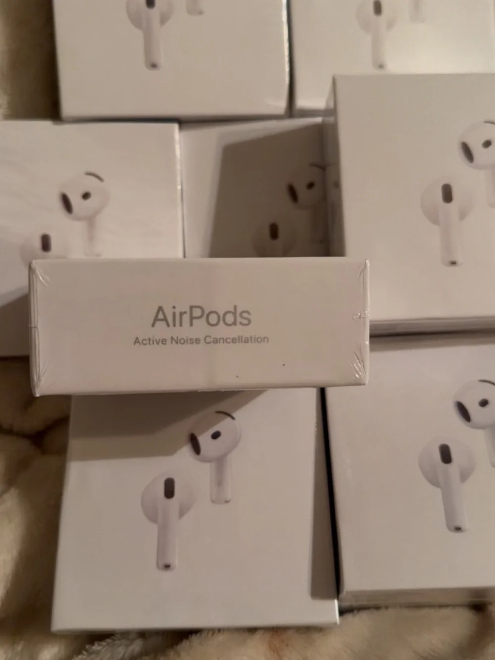 Apple AirPods with Active Noise Cancellation - White